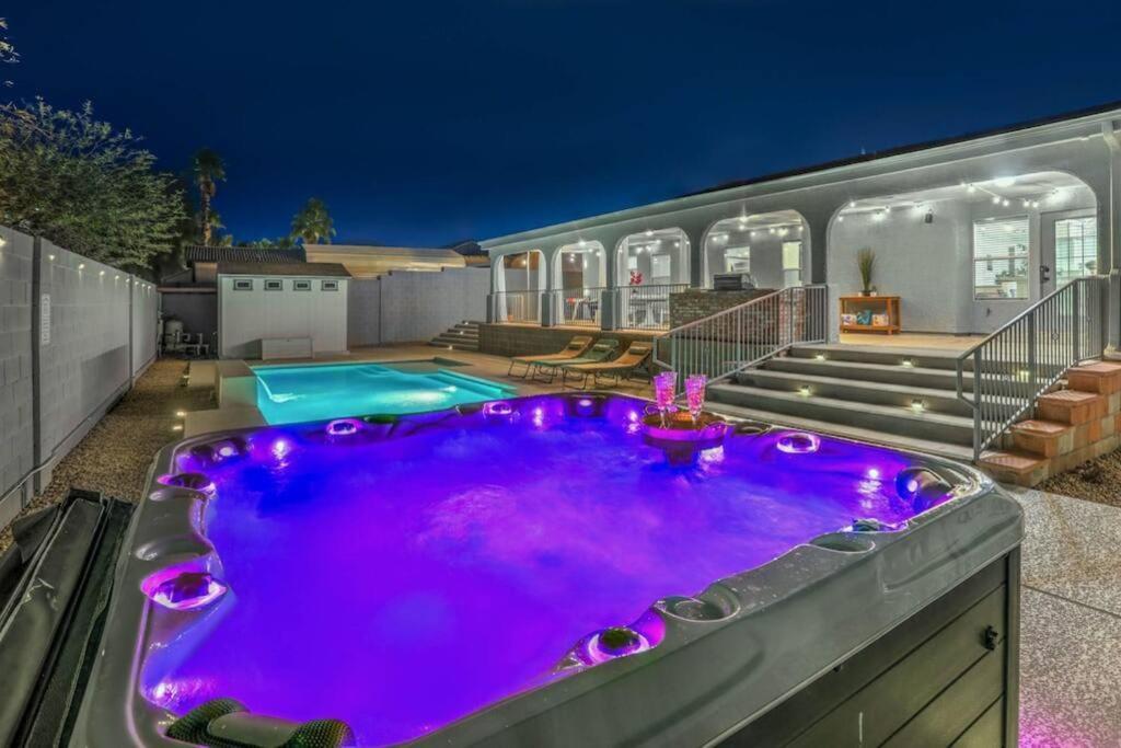 Cozy Desert Retreat - Pool, Spa, Views Henderson Kültér fotó